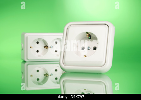 socket, powerpoint power point Stock Photo