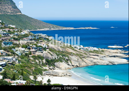 Llandudno is a residential suburb of Cape Town, South Africa, on the Atlantic seaboard of the Cape Peninsula. Stock Photo