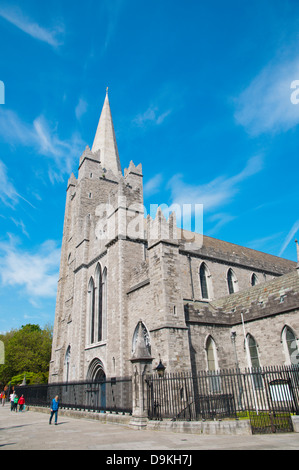 St Patrick's Cathedral (1192) in Cathedral district central Dublin Ireland Europe Stock Photo