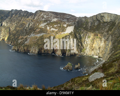 Slieve League, tallest cliffs in Ireland Stock Photo