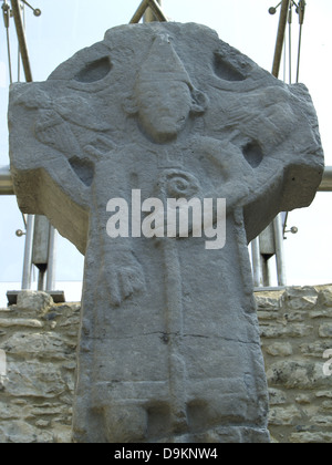 The Doorty Cross in Kilfenora,Ireland Stock Photo