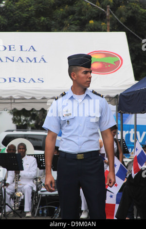 Young member of the Panama National Air Service. Stock Photo