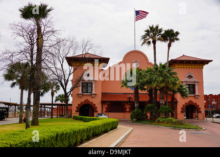 Sunset station in San Antonio TExas Stock Photo