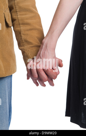 Man holds the hand of the woman   (Model release)
