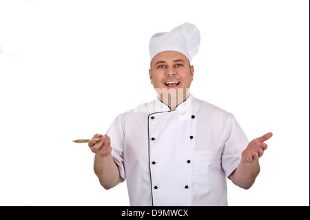 Successful cook (Model release) Stock Photo