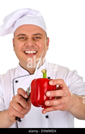 Successful cook (Model release) Stock Photo