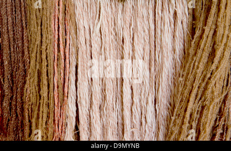 Texture of wool with colors, background Stock Photo