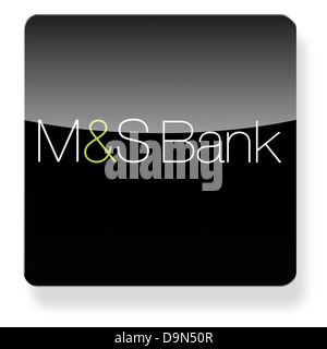 M&S Bank logo as an app icon. Clipping path included Stock Photo - Alamy