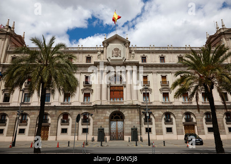 palacio de capitania general de barcelona former convent catalonia spain Stock Photo
