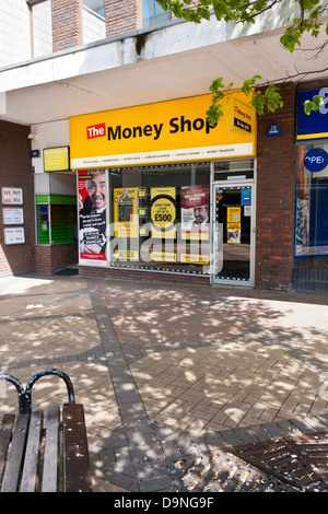 Payday loan businesses are increasing on the High Street in the UK.  'The Money Shop' is one of several offering loans. Stock Photo
