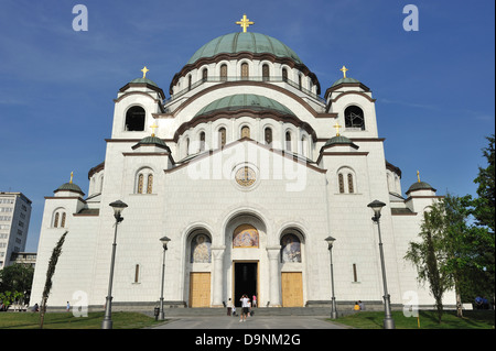St Sava Church, Belgrade, Serbia Stock Photo