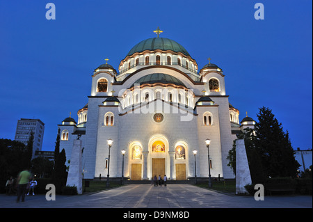 St Sava Church, Belgrade, Serbia Stock Photo