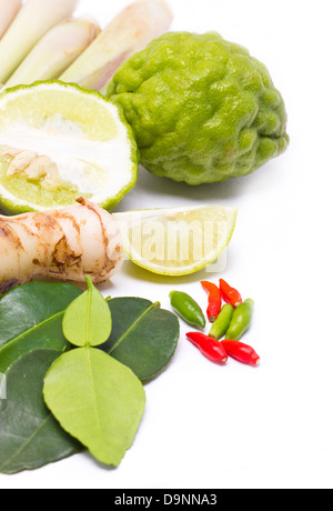 Ingredients for Thai spicy food. Stock Photo