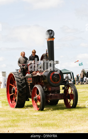 Steam Traction Engine, Farmers Show , Somerset, UK Stock Photo