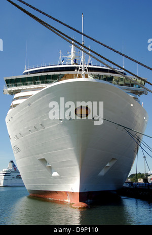 Cruise Ships docked in Tallinn, Estonia Stock Photo