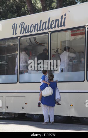 Rome, Italy 23 June 2013 The Gelato Festival 2013 at the Auditorium, Rome, Italy Credit:  Gari Wyn Williams/Alamy Live News Stock Photo