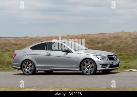 2013 Mercedes Benz C250 CDi Coupe AMG Sport Stock Photo