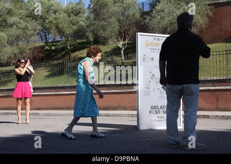 Rome, Italy 23 June 2013 The Gelato Festival 2013 at the Auditorium, Rome, Italy Credit:  Gari Wyn Williams/Ģ����ý Live News Stock Photo