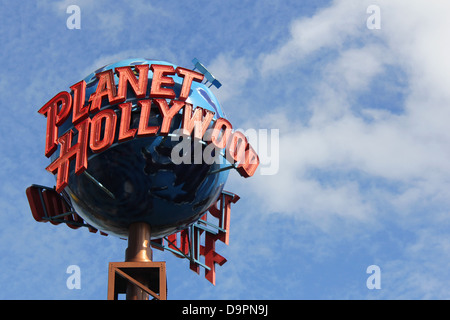 Planet Hollywood franchise at Downtown Disney, Orlando, Florida. Stock Photo