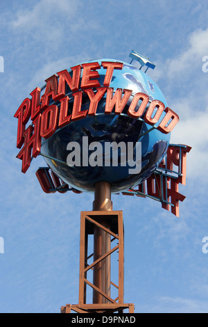 Planet Hollywood franchise at Downtown Disney, Orlando, Florida. Stock Photo