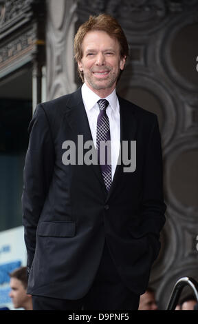 Los Angeles, USA. 24th June, 2013. Jerry Bruckheimer and Johnny Depp Credit:  Sydney Alford/Alamy Live News Stock Photo