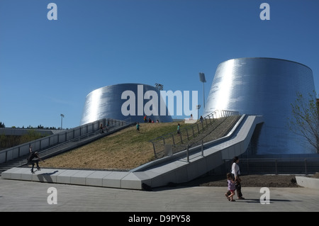 The Rio Tinto Alcan Planetarium in Montreal Stock Photo