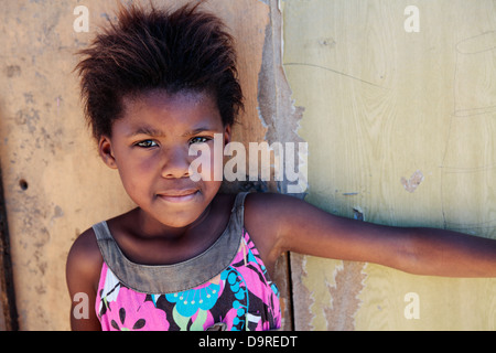 Girl, South Africa Stock Photo