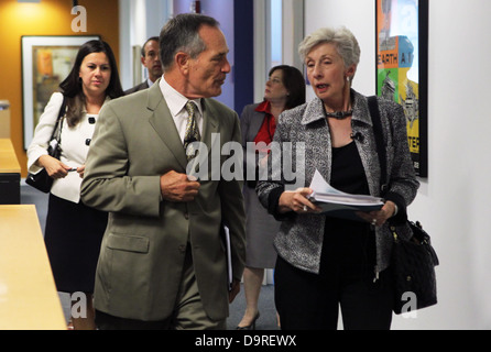 003 Center for American Progress Holds Discussion Addressing Past, Present, Future of Southwest Border S. Stock Photo