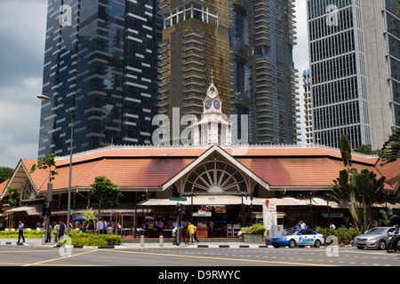 Lau Pa Sat Festival Pavilion, food court, Singapore Stock Photo