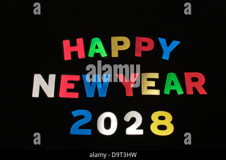 HAPPY NEW YEAR 2028 Stock Photo: 57692718 - Alamy