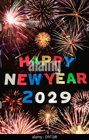 HAPPY NEW YEAR 2029 Stock Photo - Alamy