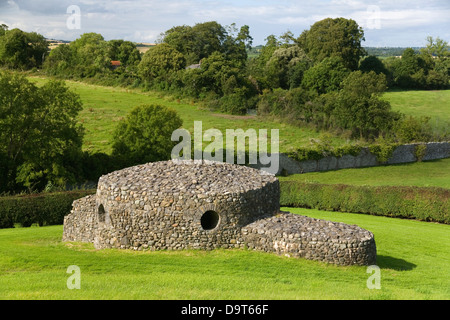 Newgrange passage tomb. Brú na Bóinne. County Meath, Ireland Stock Photo