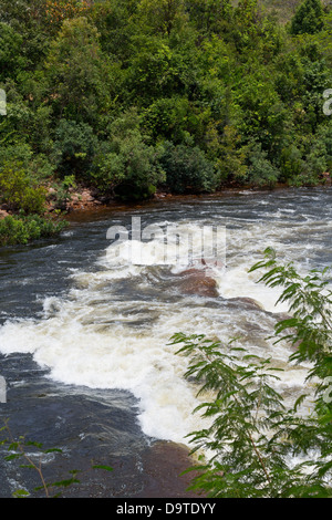 The Teuk Chhou Rapids in the Province of Kampot, Cambodia Stock Photo