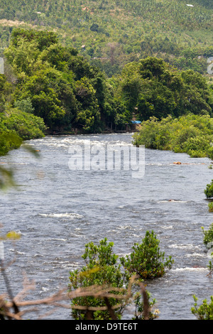 The Teuk Chhou Rapids in the Province of Kampot, Cambodia Stock Photo