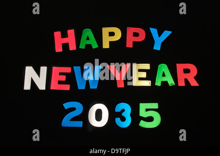 HAPPY NEW YEAR 2035 Stock Photo: 57702165 - Alamy