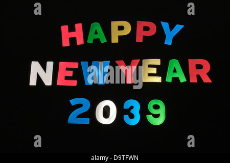 Year 2035 render happy 3d shutterstock HAPPY NEW YEAR 2039 Stock Photo - Alamy