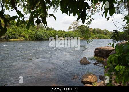 The Teuk Chhou Rapids in the Province of Kampot, Cambodia Stock Photo