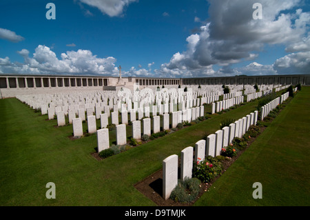 Pozieres British Cemetery near Albert, France Stock Photo