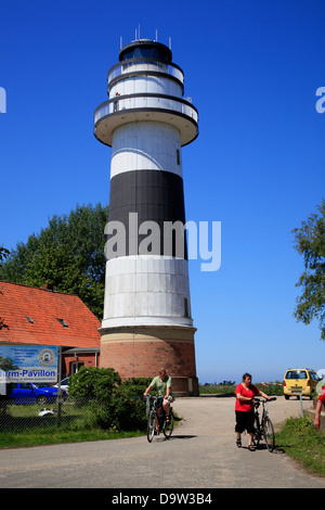 Bülk lighthouse, Kiel Bay, Schleswig-Holstein, Germany, Europe Stock Photo