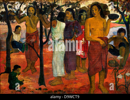 Nave Nave Mahana 1896 Paul Gauguin 1848-1903 France Stock Photo