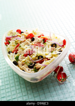 pasta salad Stock Photo