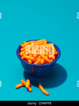 bowl of cheetos Stock Photo