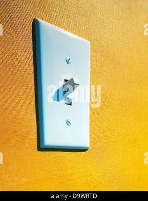 wall switch Stock Photo