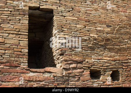 Chaco Canyon Pueblo Bonito digital reconstruction Stock Photo - Alamy