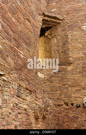 Chaco Canyon Pueblo Bonito digital reconstruction Stock Photo - Alamy