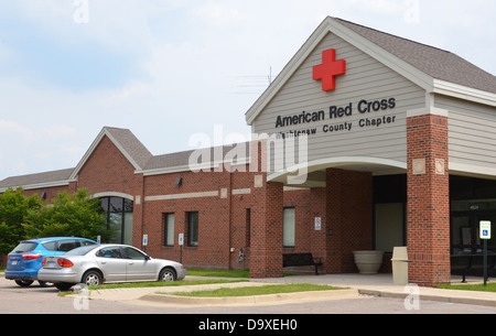 ANN ARBOR, MICHIGAN - JUNE 21: The American Red Cross of Washtenaw County. Stock Photo