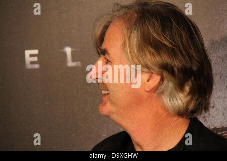 Event Cinemas, George Street, Sydney, NSW, Australia. 24 June 2013. Man Of Steel (3D) Australian Premiere. A young itinerant worker is forced to confront his secret extraterrestrial heritage when members of his race invade earth. Pictured is Australian Actor John Jarratt who starred in Wolf Creek and Django Unchained. Credit: © Richard Milnes / Alamy live News. Stock Photo