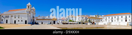 Panorama from the city Lagos in Portugal Stock Photo