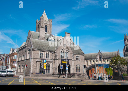 Dublinia living history museum in Synod Hall of Christ Church Cathedral central Dublin Ireland Europe Stock Photo