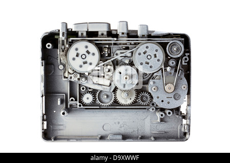 Disassembled walkman Stock Photo